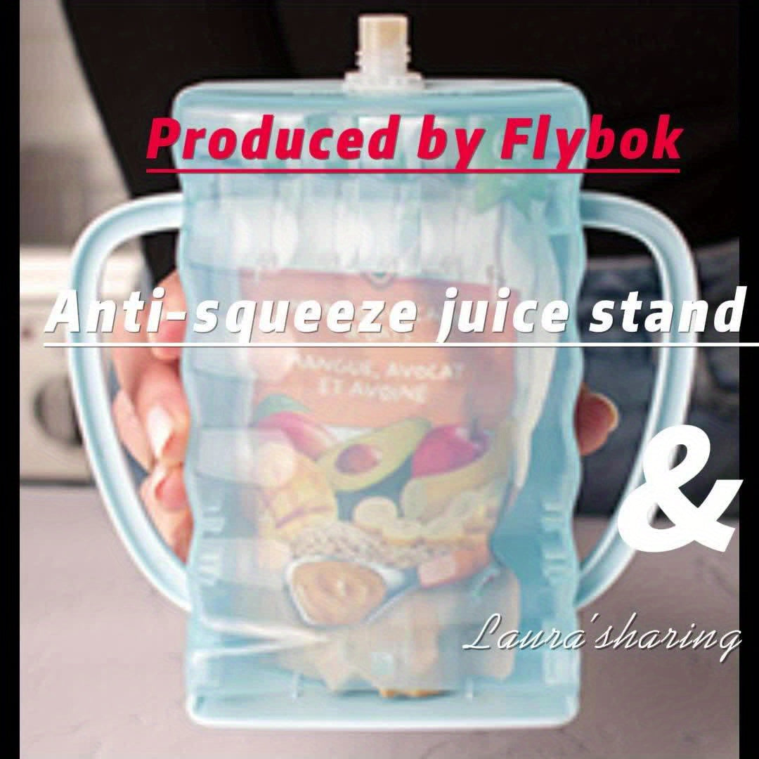Kids Food Pouch Holder - 2-Pack Anti-Squeeze Stand – view 9