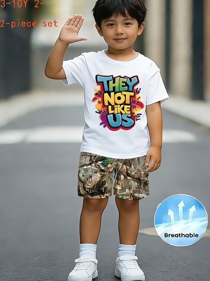 Kids' Graphic Outfit Set – view 3