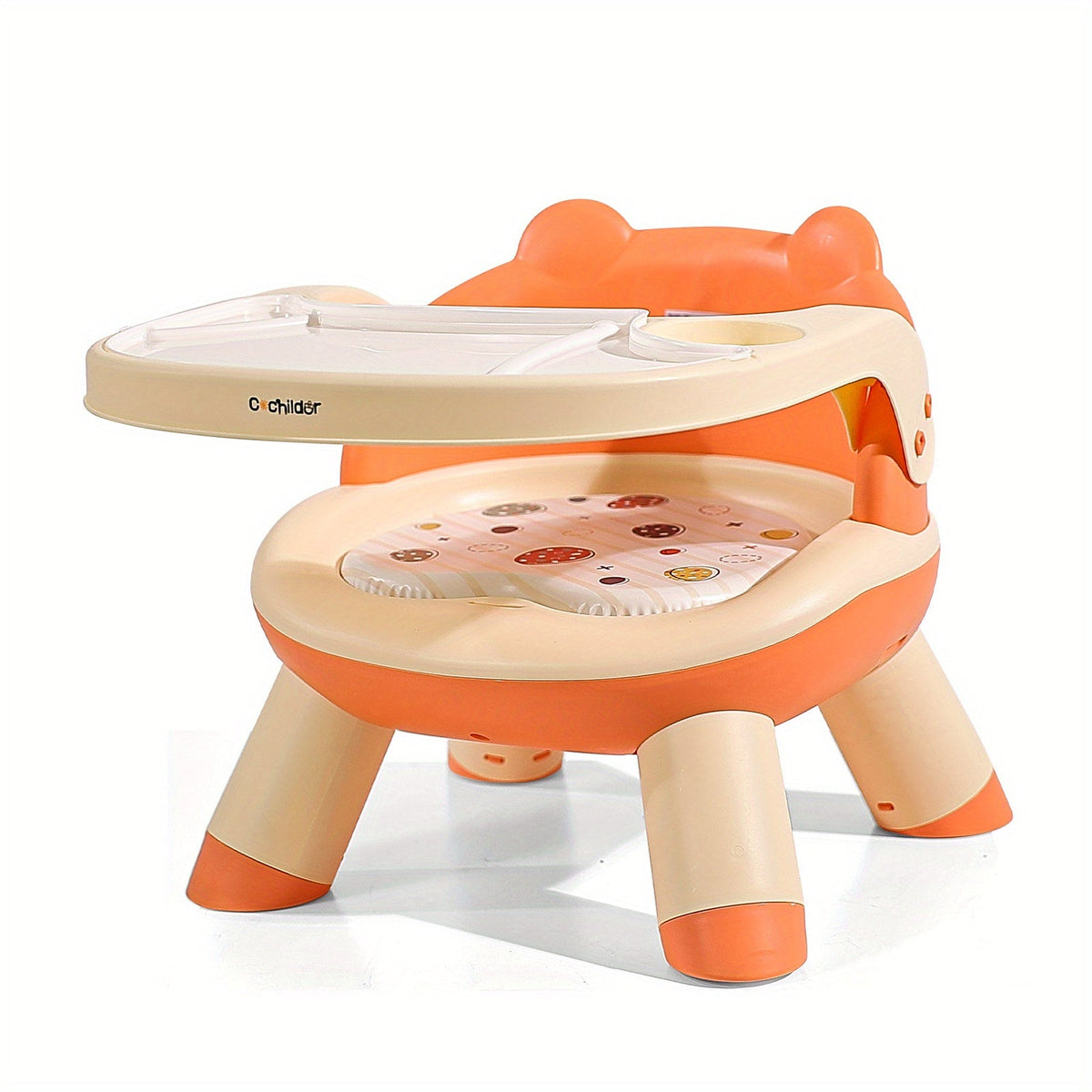 Kids High Chair - Detachable Double-Layer Dining Tray – view 3