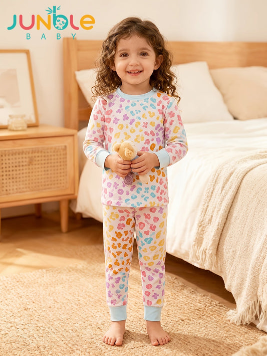 Kids' Pajama Set - Leopard Print – main product image