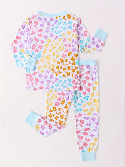 Kids' Pajama Set - Leopard Print – view 5