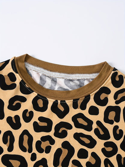Kids' Pajama Set - Leopard Print – view 13