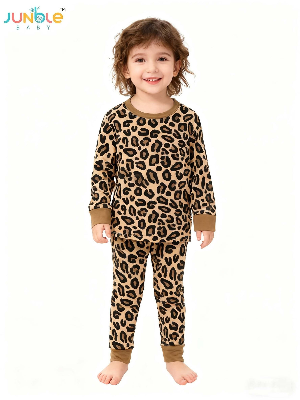Kids' Pajama Set - Leopard Print – view 20