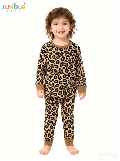 Kids' Pajama Set - Leopard Print – view 21