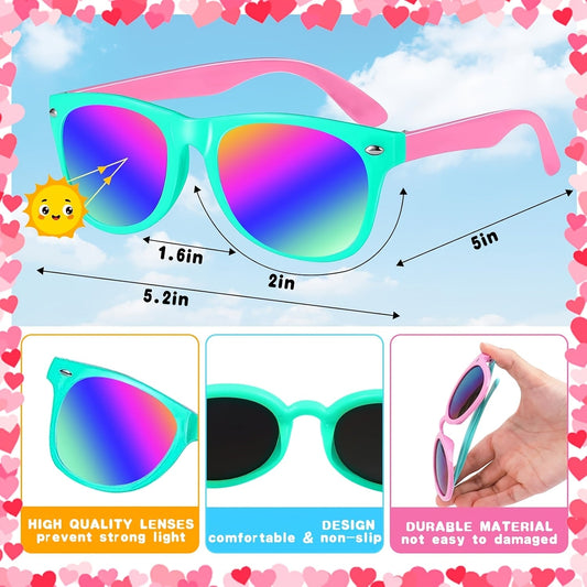 Kids Party Favor Sunglasses 12/24 Pack - Summer Classroom Prize Set – main product image