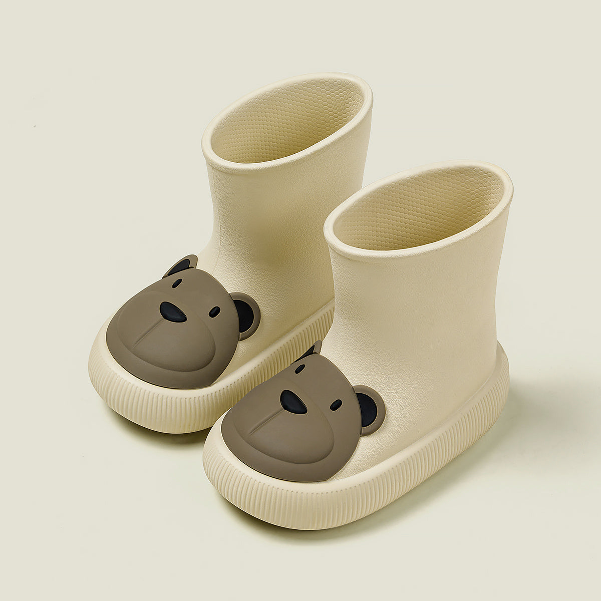 Kids' Rain Boots - Non-Slip Sole & Lightweight – Yellow option – view 10