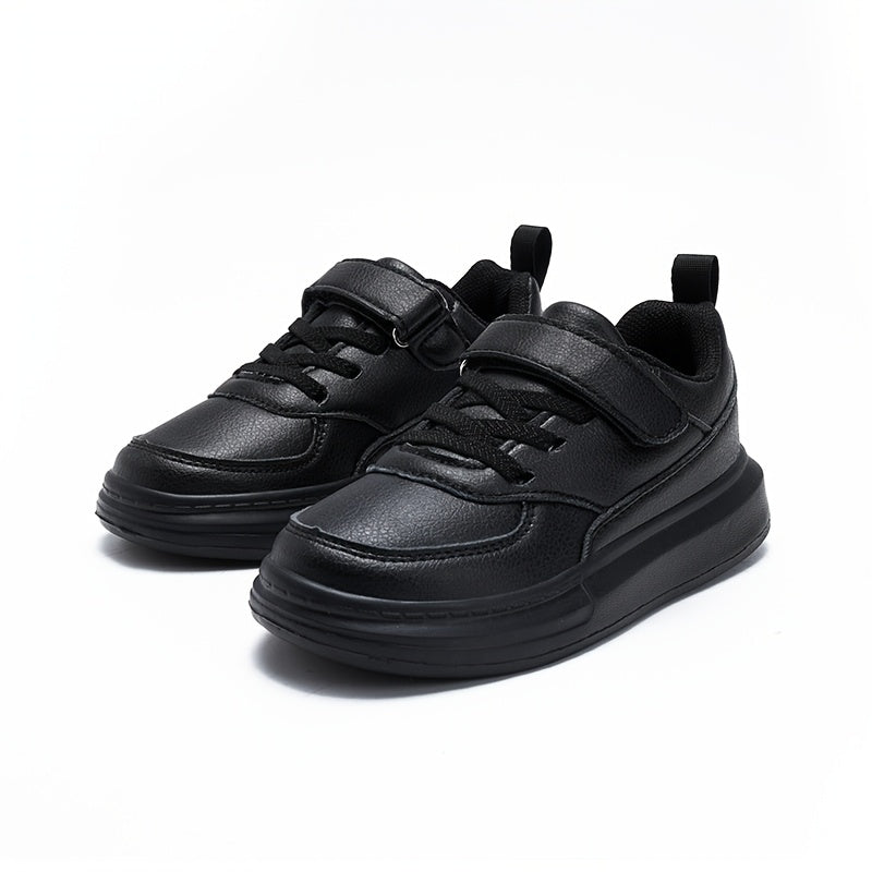 Kids' Running Shoes - Breathable Mesh & Lightweight – Black – Black option – view 5