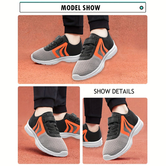Kids' Running Shoes - Breathable Mesh & Lightweight – Girls' Dark Gray – main product image