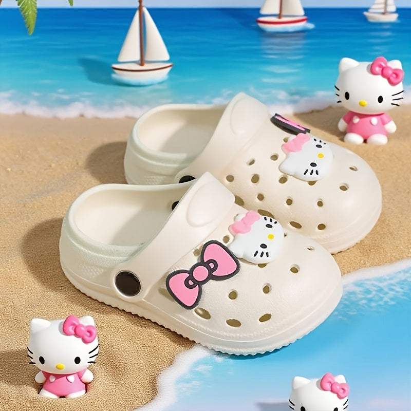 Kids' Slippers - Non-Slip Sole & Lightweight – Beige option – view 3