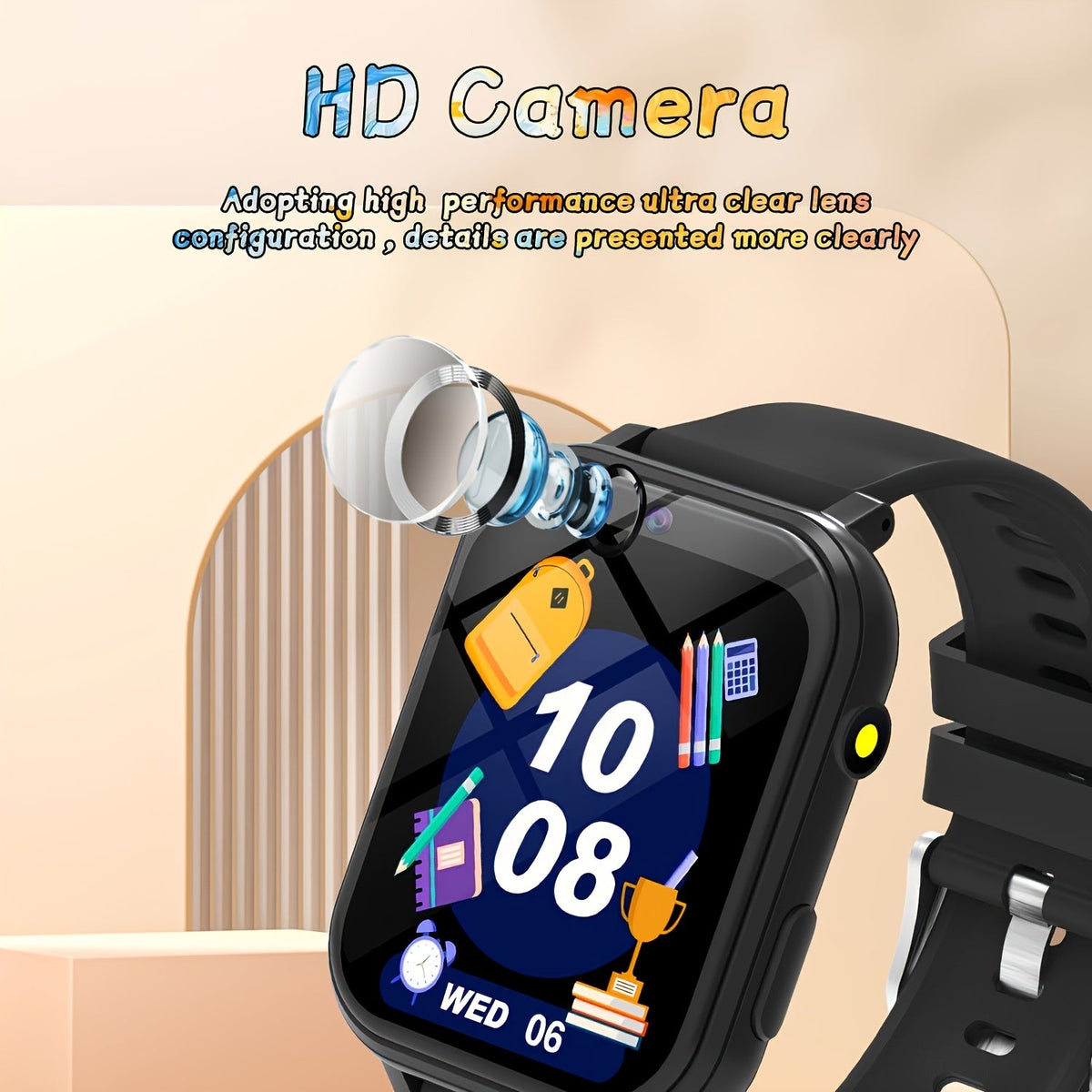Kids Smart Watch with 12 Games, Camera & Step Counter – view 4