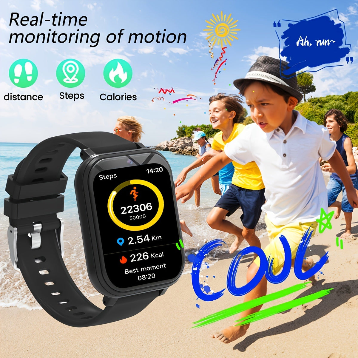 Kids Smart Watch with 12 Games, Camera & Step Counter – view 7