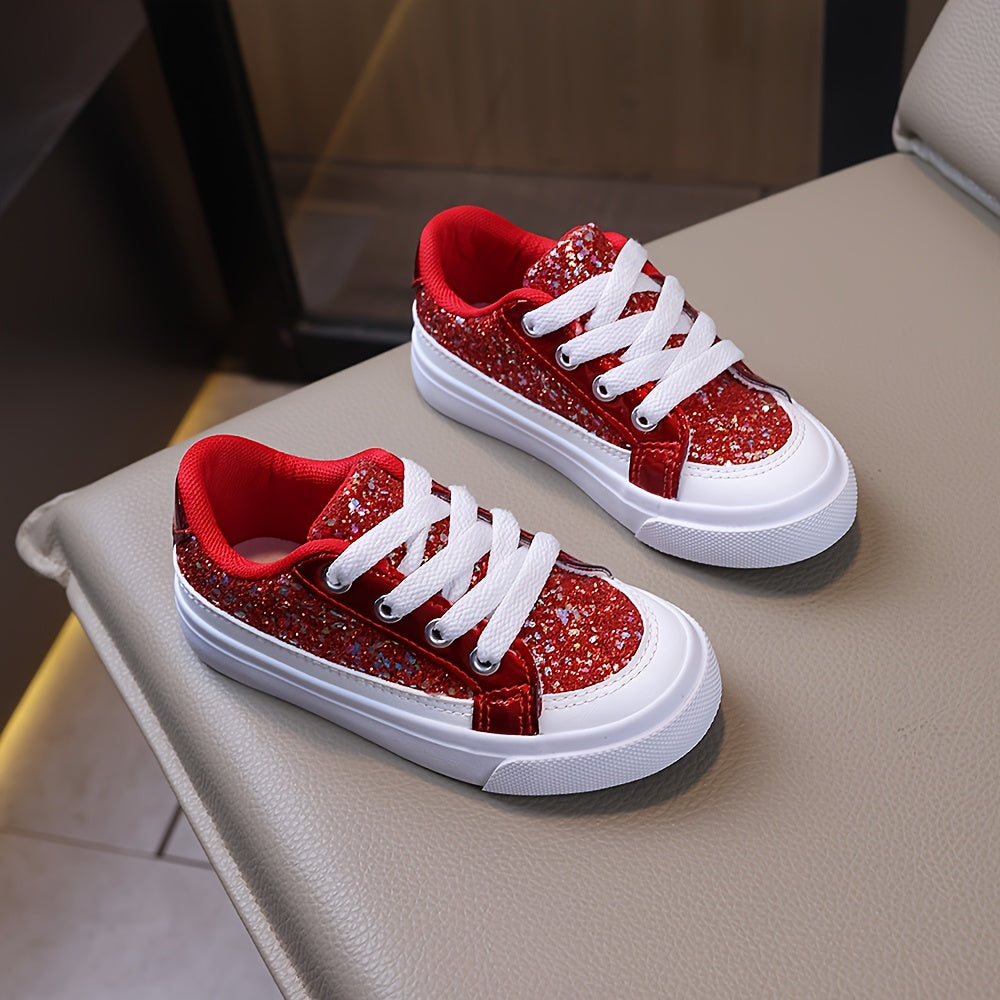 Kids' Sneakers - Breathable Mesh – Red – view 3
