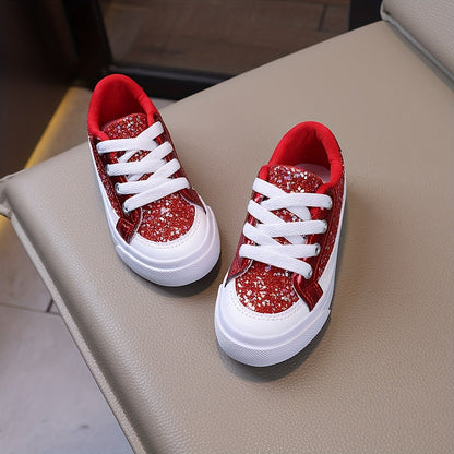 Kids' Sneakers - Breathable Mesh – Red – view 4
