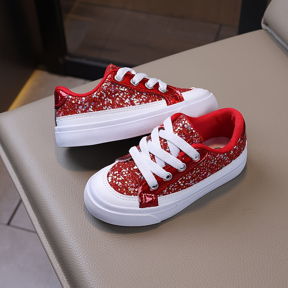 Kids' Sneakers - Breathable Mesh – Red – view 5