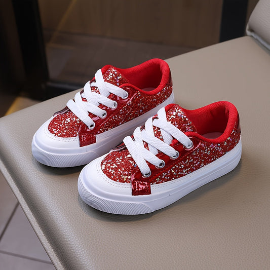 Kids' Sneakers - Breathable Mesh – Red – Red option – main product image