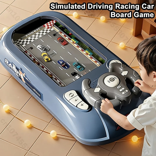 Kids Steering Wheel Toy - Electronic Driving Adventure Game – main product image