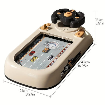 Kids Steering Wheel Toy - Electronic Driving Adventure Game – view 2
