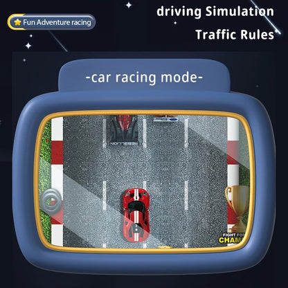 Kids Steering Wheel Toy - Electronic Driving Adventure Game – view 4