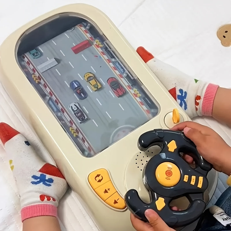 Kids Steering Wheel Toy - Electronic Driving Adventure Game – view 6