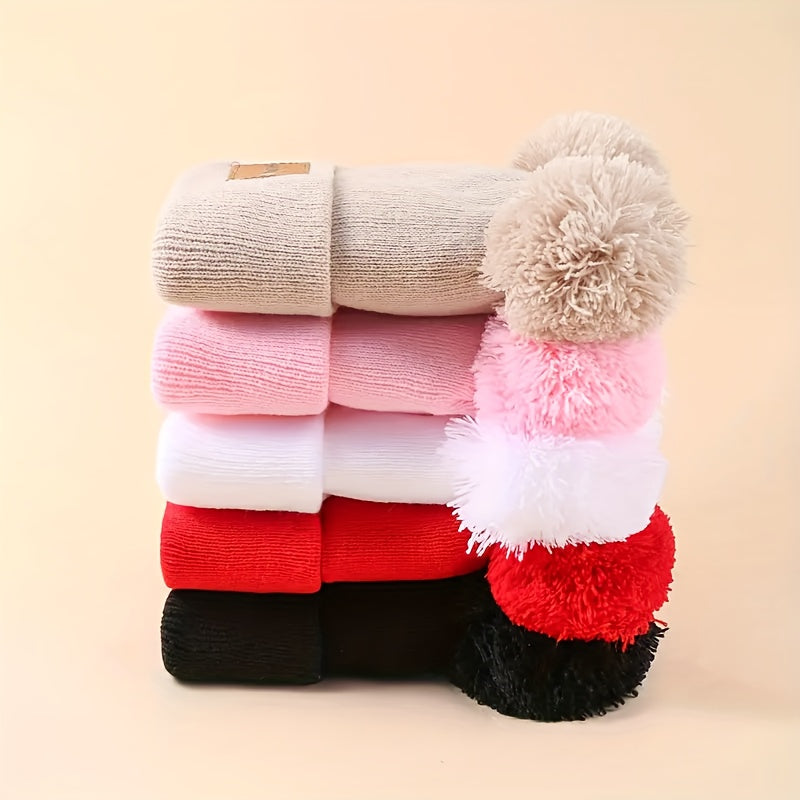 Kids' Thermal Beanie - 5-Piece Pack – view 4