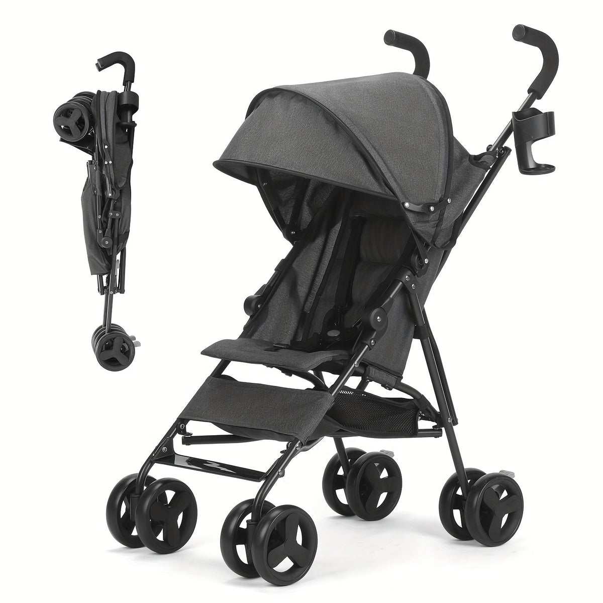 Lightweight Baby Travel Stroller - Compact Fold – view 6