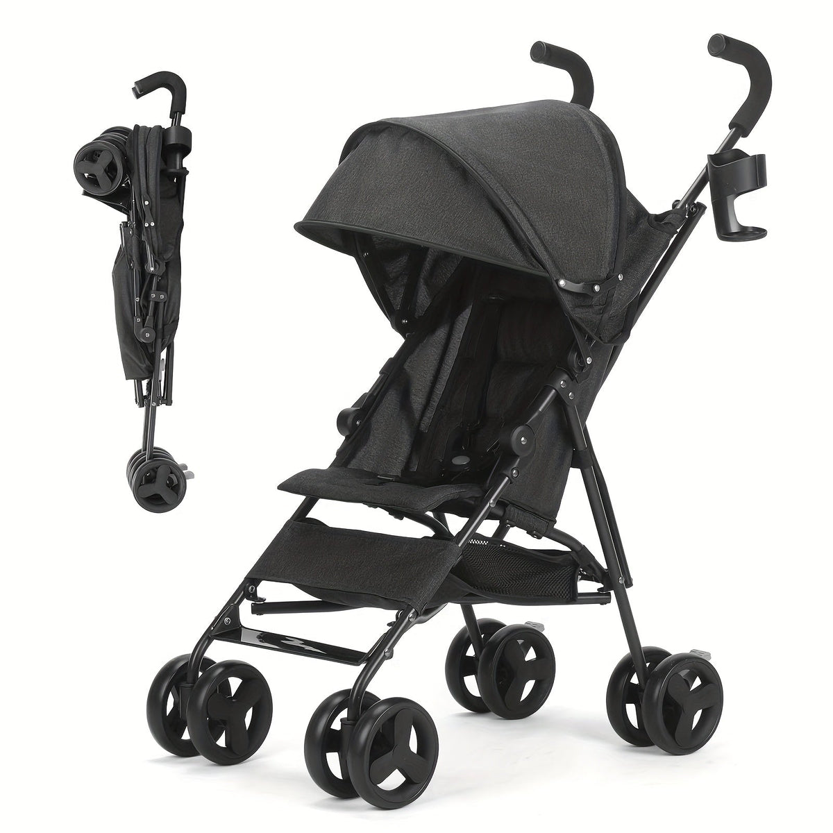 Lightweight Baby Travel Stroller - Compact Fold – view 8