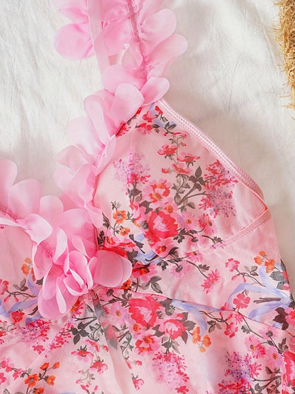Lingerie Sleepwear Set - Lace Detail Comfort – view 7