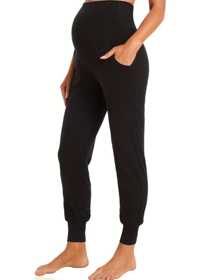 Maternity Pants 2-Pack - High-Waist Stretch Ankle Length detail view