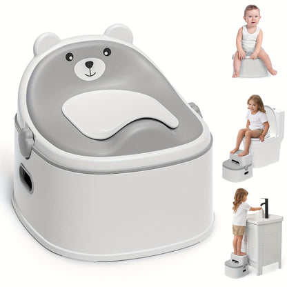 Maternity Potty Training Kit – 3-in-1 Potty Training Toilet - Seat and Step Stool – main product image