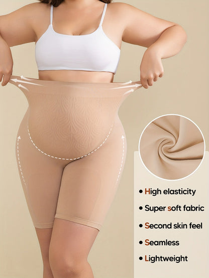 Maternity Shorts - High-Waist Stretch Belly Support detail view