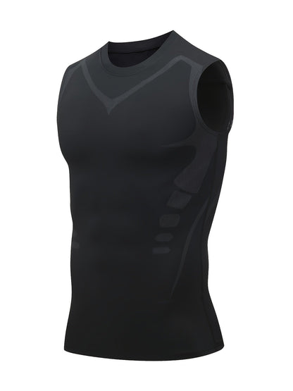 Men's 3-Pack Compression Tank Tops - Quick-Dry Sleeveless Base Layer – view 6