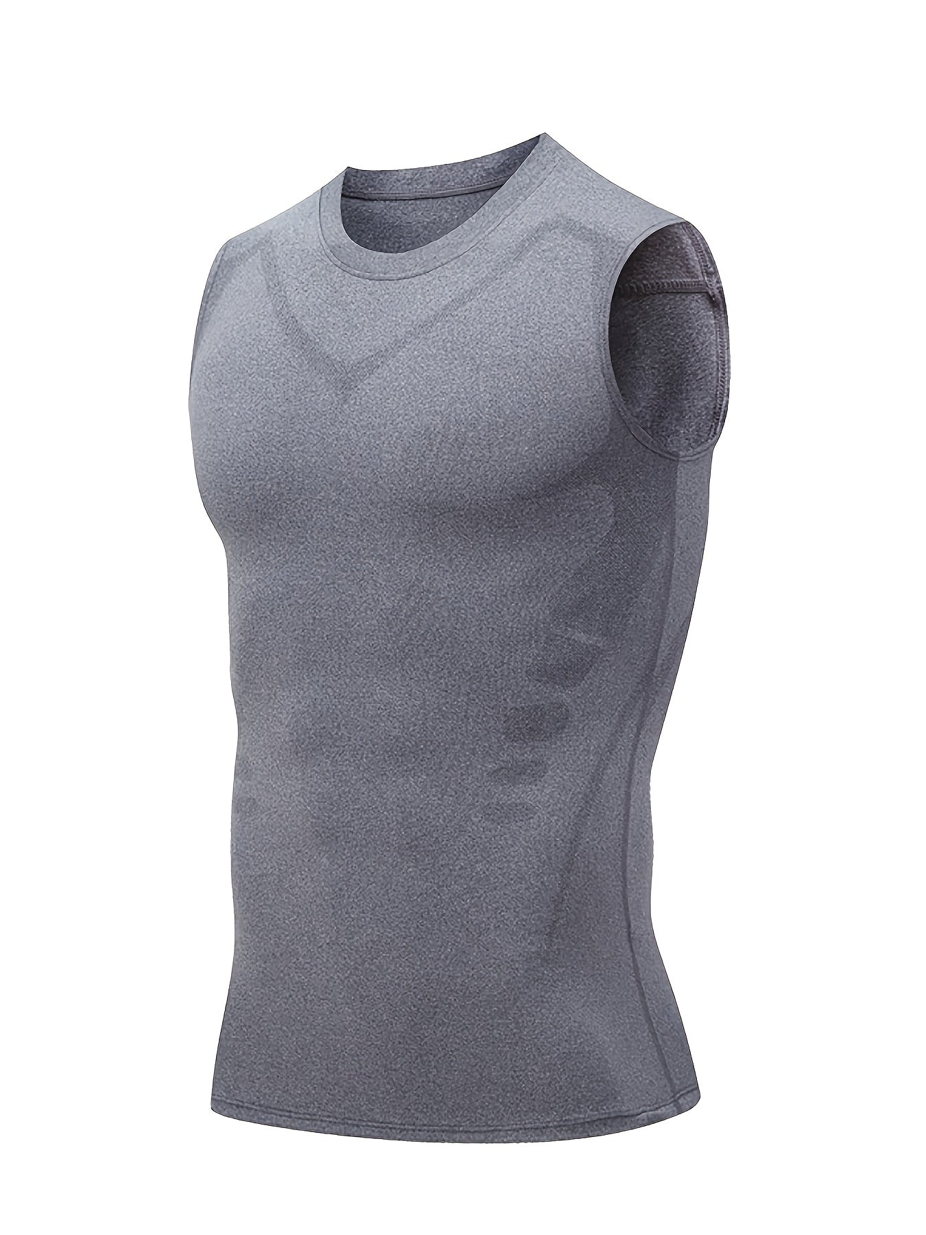 Men's 3-Pack Compression Tank Tops - Quick-Dry Sleeveless Base Layer – view 7