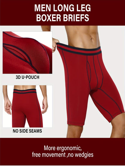 Men’s 4-Pack Boxer Briefs - Breathable Daily Comfort – Sizes M–XXXL – view 5