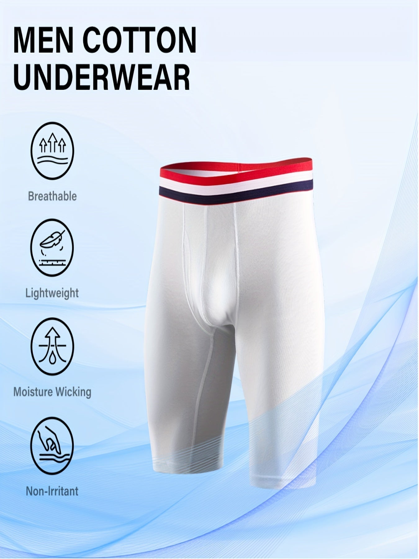 Men’s 4-Pack Boxer Briefs - Breathable Daily Comfort – Sizes M–XXXL – view 6