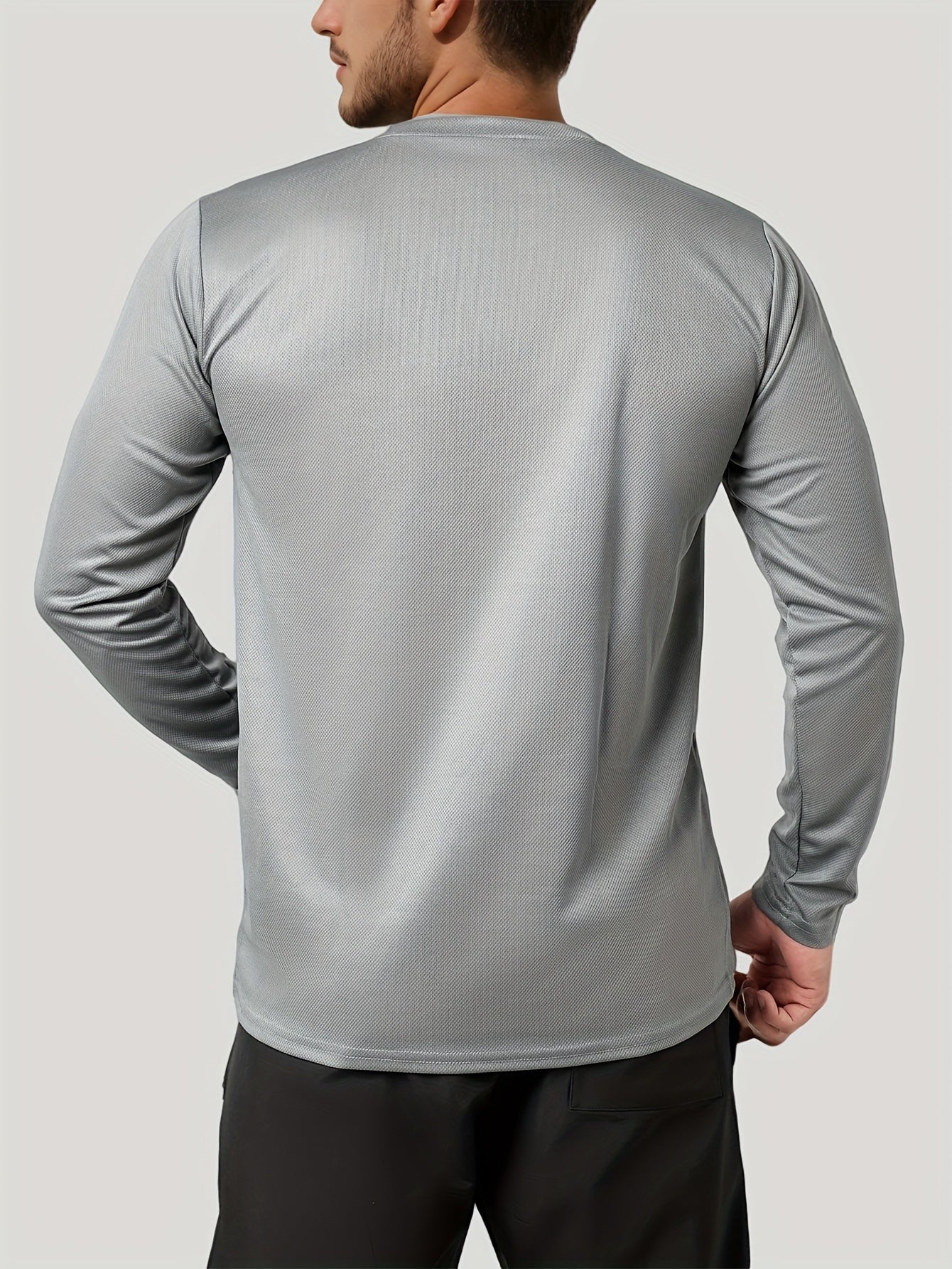 Men's 5-Pack Quick-Dry Long Sleeve Shirts - Breathable Mesh Fabric – view 12