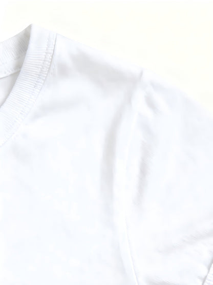 Men's 6-Pack Plus Size Cotton T-Shirts - Solid Color Crew Neck Basics – view 7