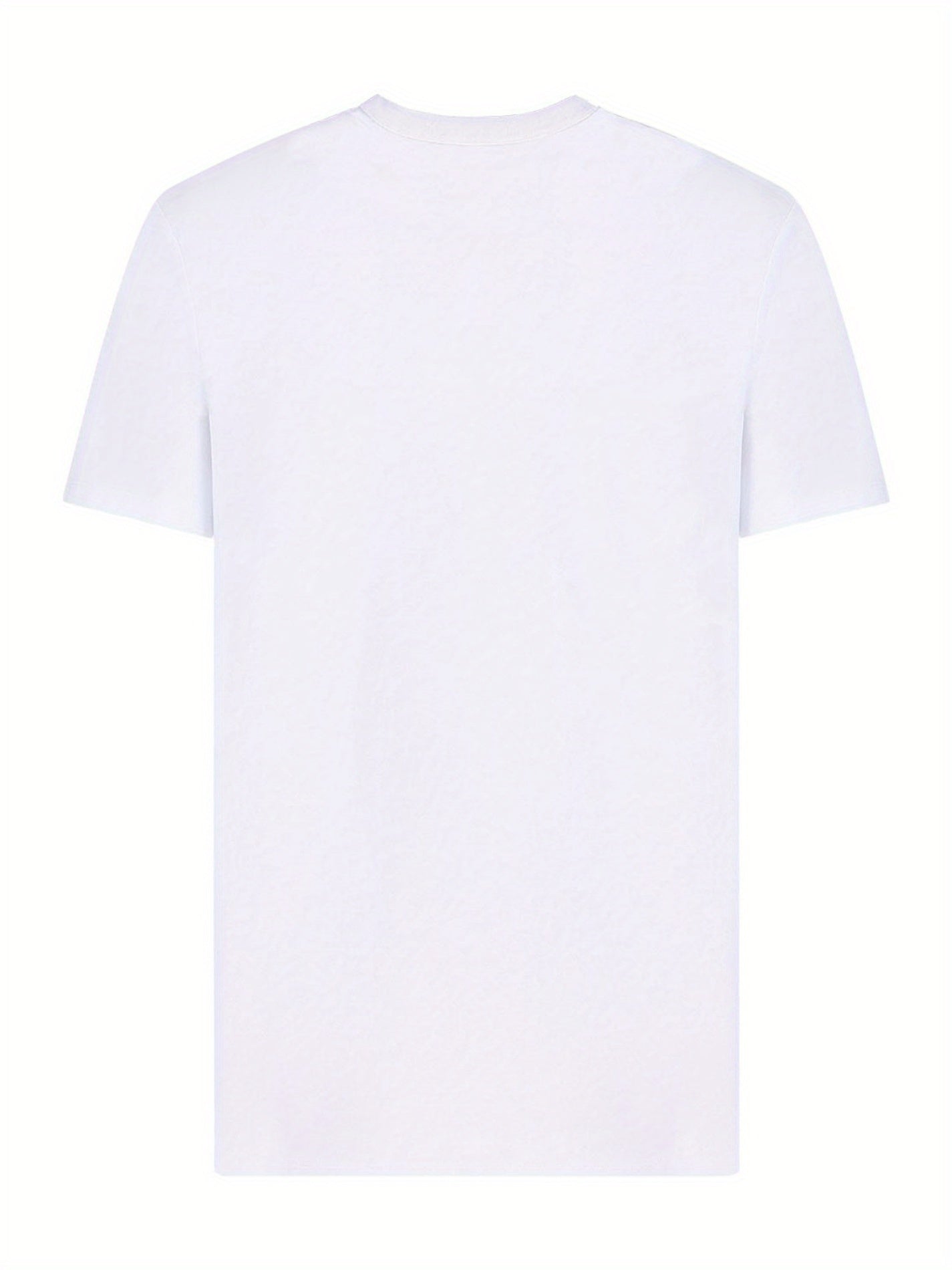 Men's 6-Pack Plus Size Cotton T-Shirts - Solid Color Crew Neck Basics – view 12