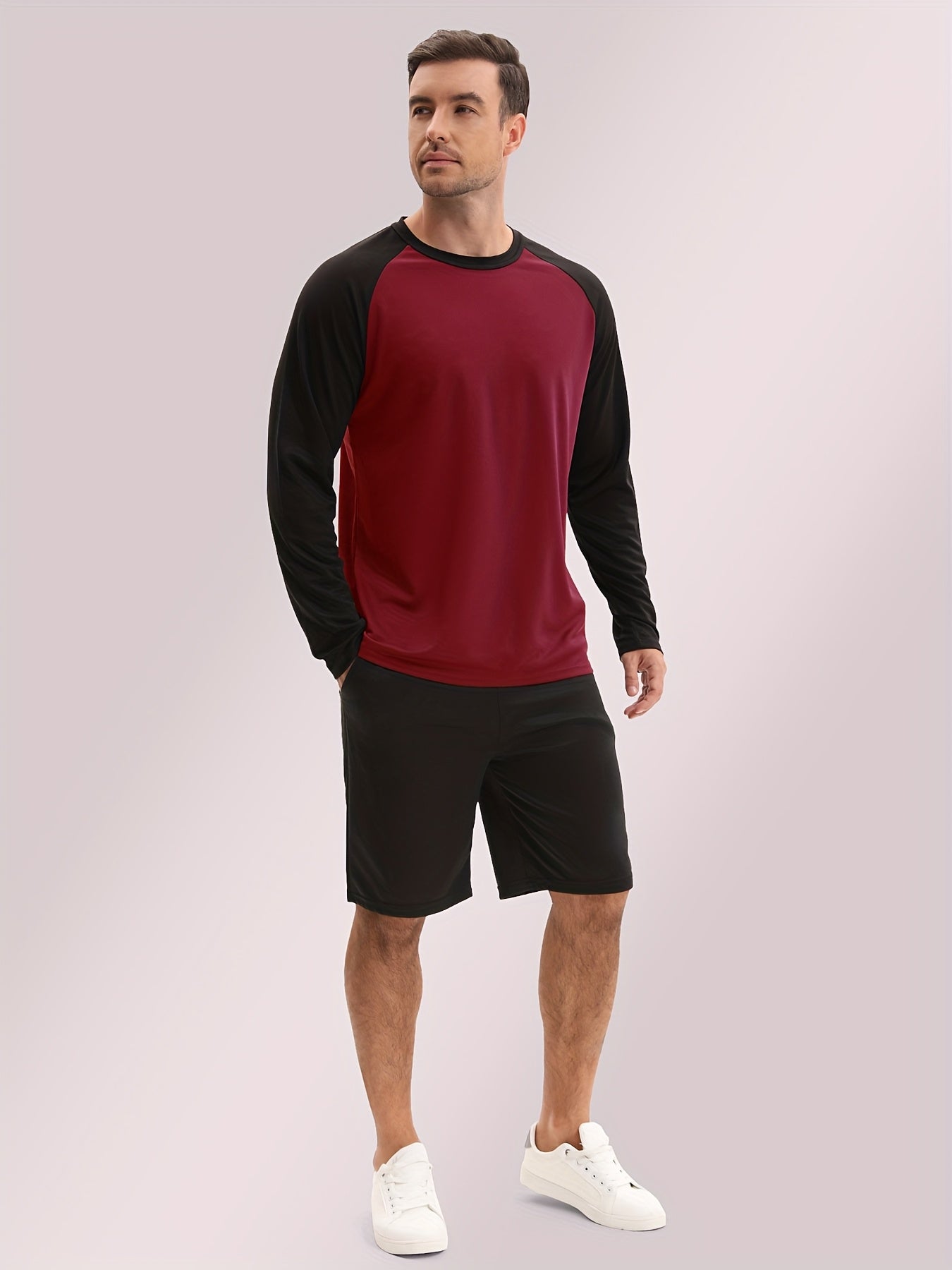Men's Active Shirt Multipack – Men's Quick-Dry Long Sleeve Shirts 5-Pack detail view