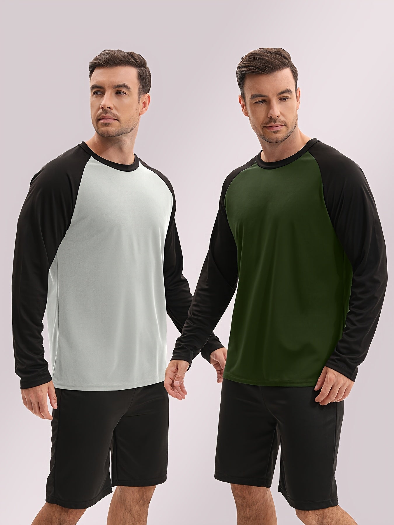 Men's Active Shirt Multipack – Men's Quick-Dry Long Sleeve Shirts 5-Pack detail view