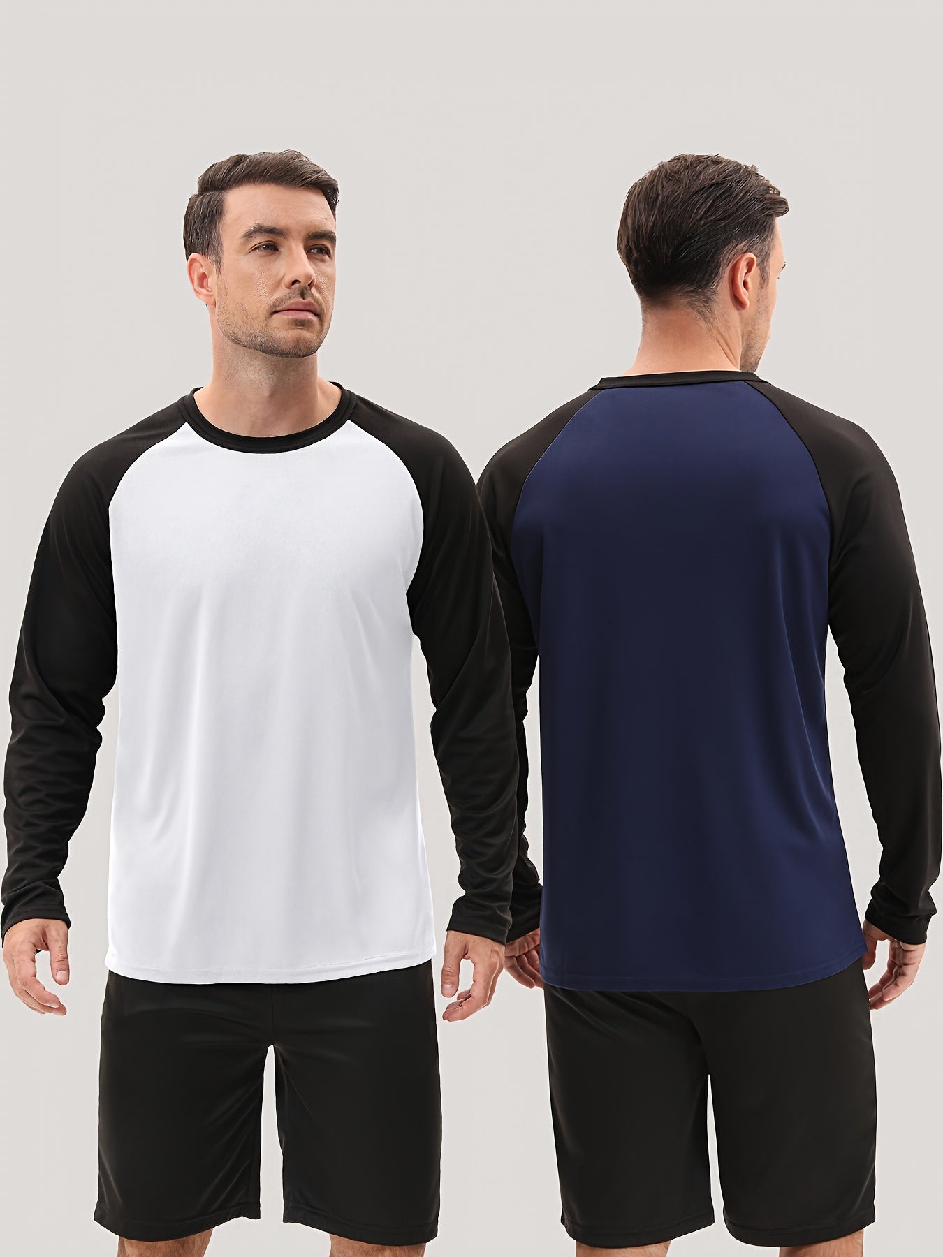 Men's Active Shirt Multipack – Men's Quick-Dry Long Sleeve Shirts 5-Pack detail view