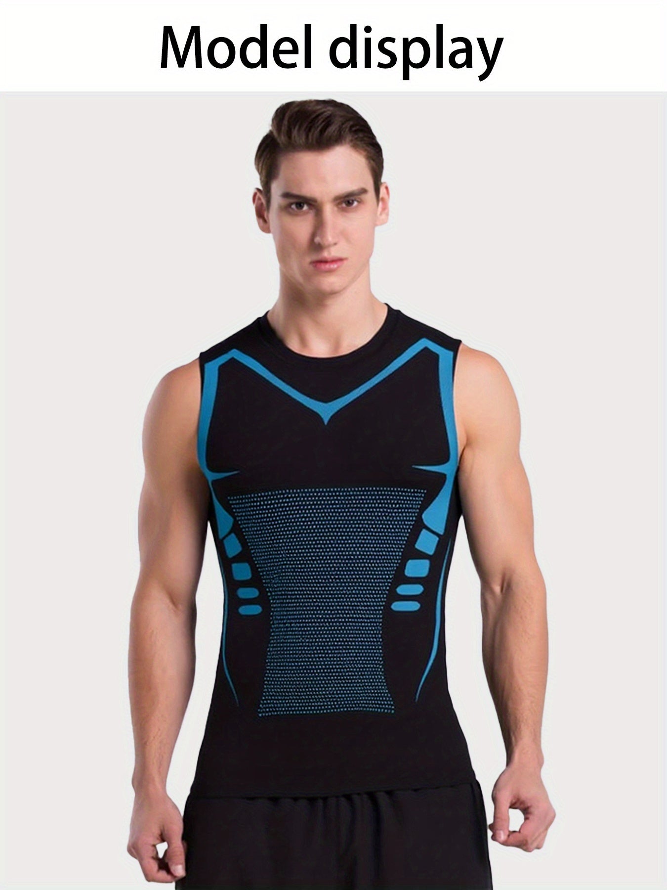 Men's American Flag Performance Shirt - Sleeveless – view 9