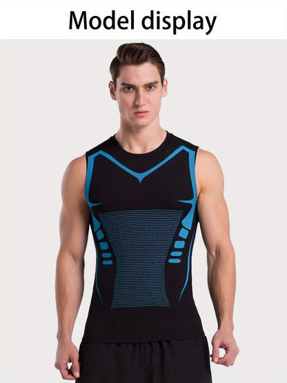 Men's American Flag Performance Shirt - Sleeveless – view 9