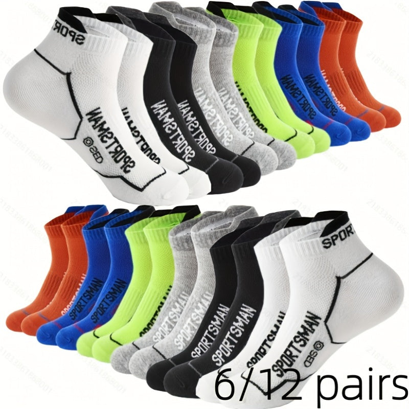 Men's Athletic Ankle Socks - 12-Pair Pack – main product image