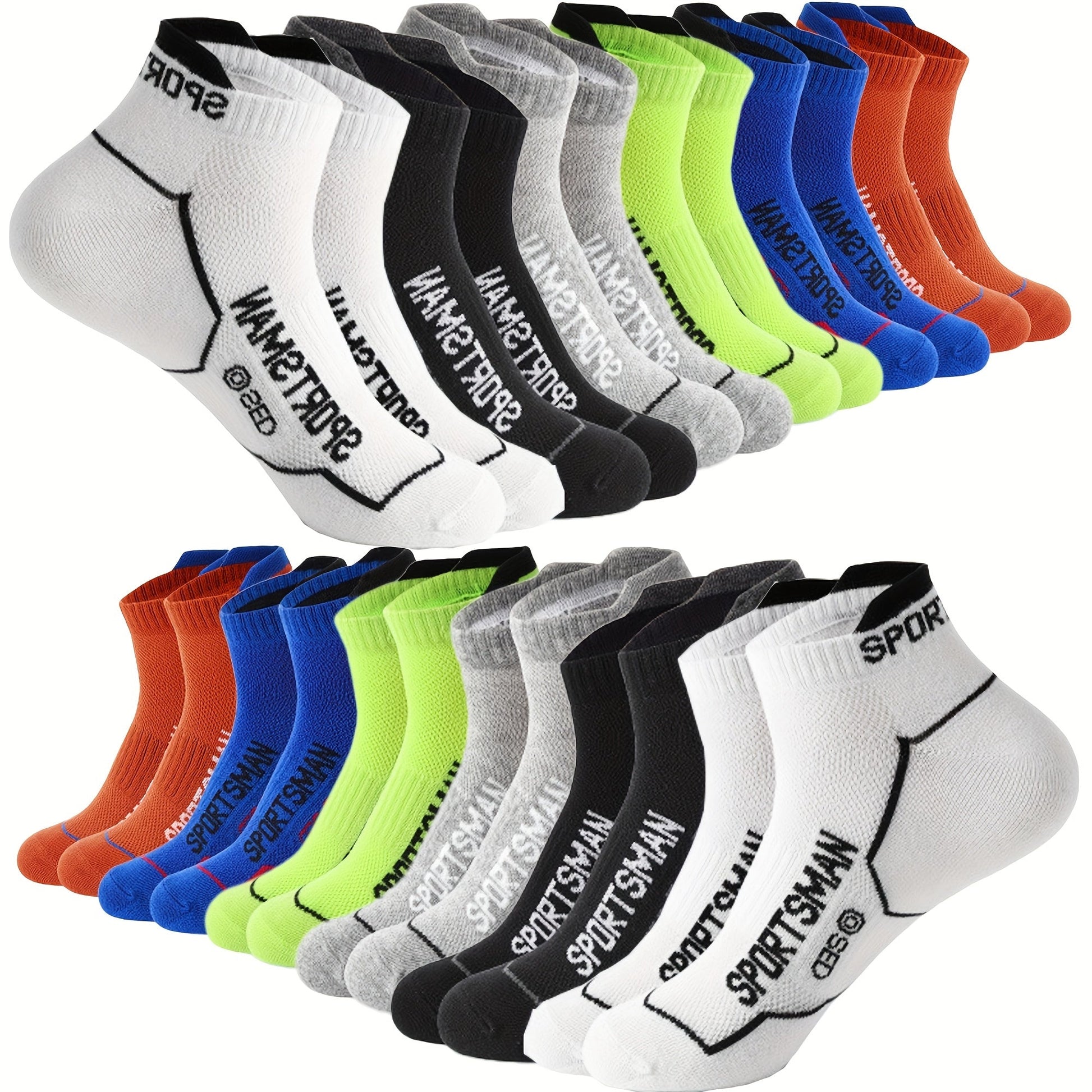 Men's Athletic Ankle Socks - 12-Pair Pack – view 3