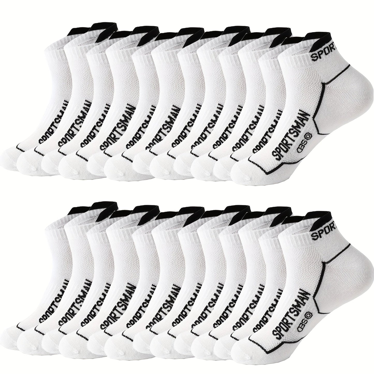 Men's Athletic Ankle Socks - 12-Pair Pack – view 4