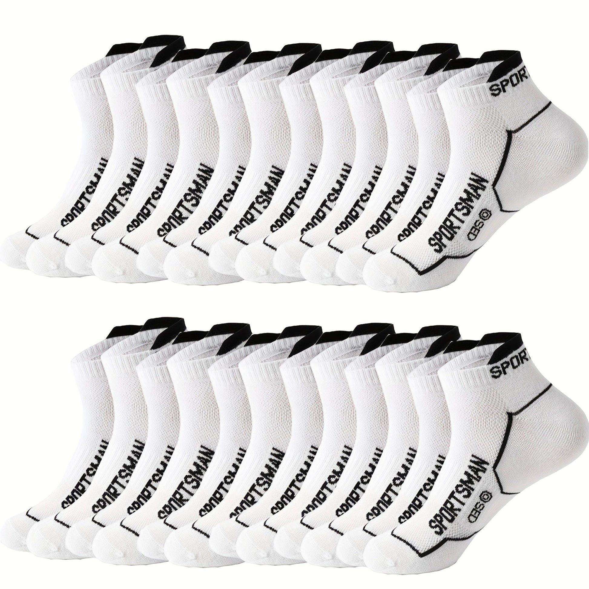 Men's Athletic Ankle Socks - 12-Pair Pack – view 4