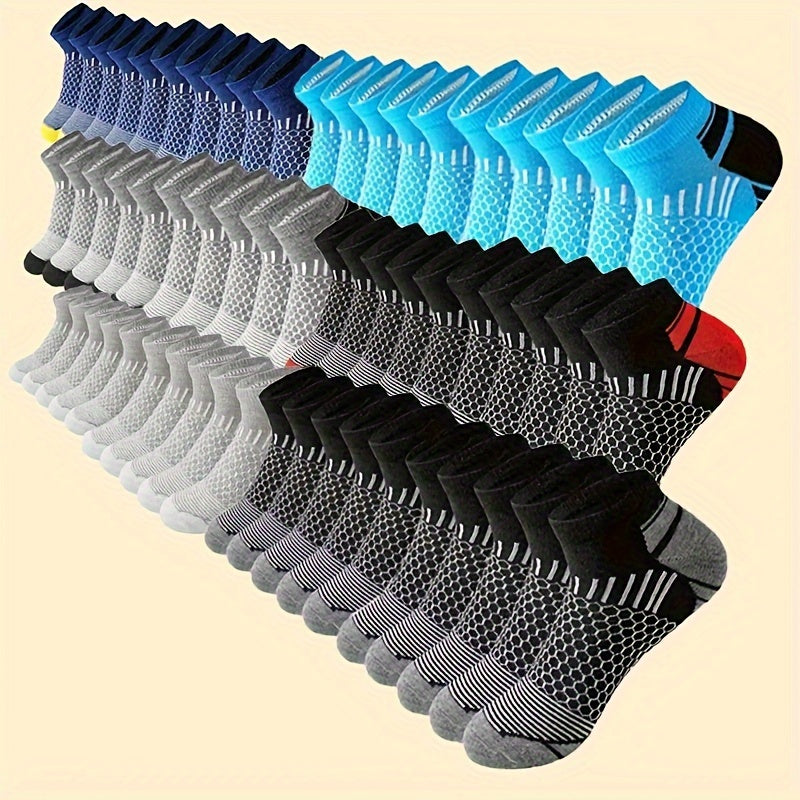 Men's Athletic Ankle Socks - 20-Pair Pack – main product image
