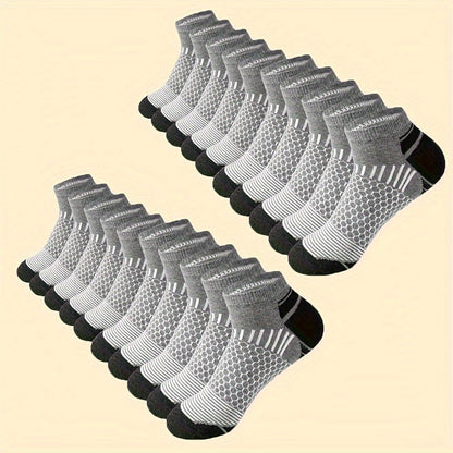 Men's Athletic Ankle Socks - 20-Pair Pack – view 3