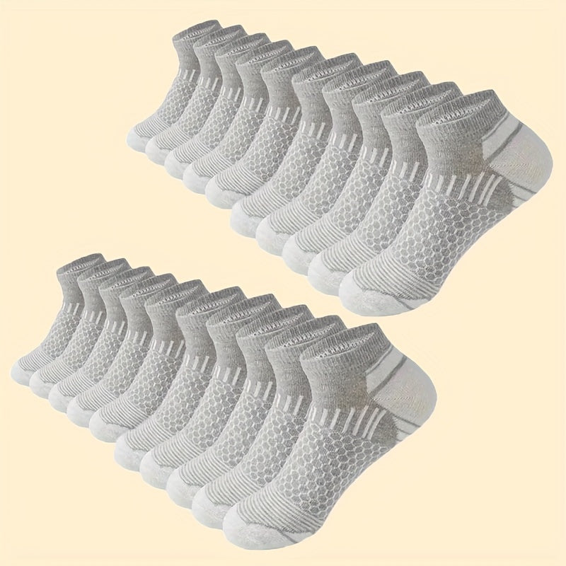 Men's Athletic Ankle Socks - 20-Pair Pack – view 5