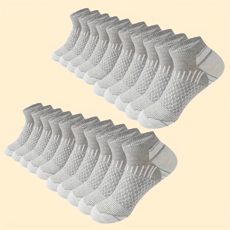 Men's Athletic Ankle Socks - 20-Pair Pack – view 7